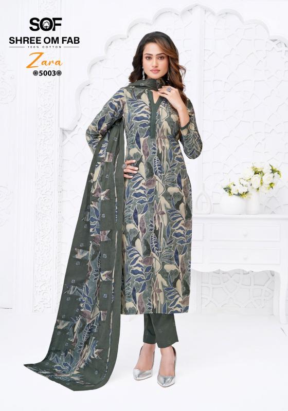 Sof zara vol-5 wholesale cotton dress materials new catalogue